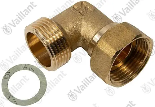 VAILLANT-Anschlussstueck-Winkel-G-3-4-VSC-S-146-206-4-5-150-R1-u-w-Vaillant-Nr-0010028153 gallery number 1